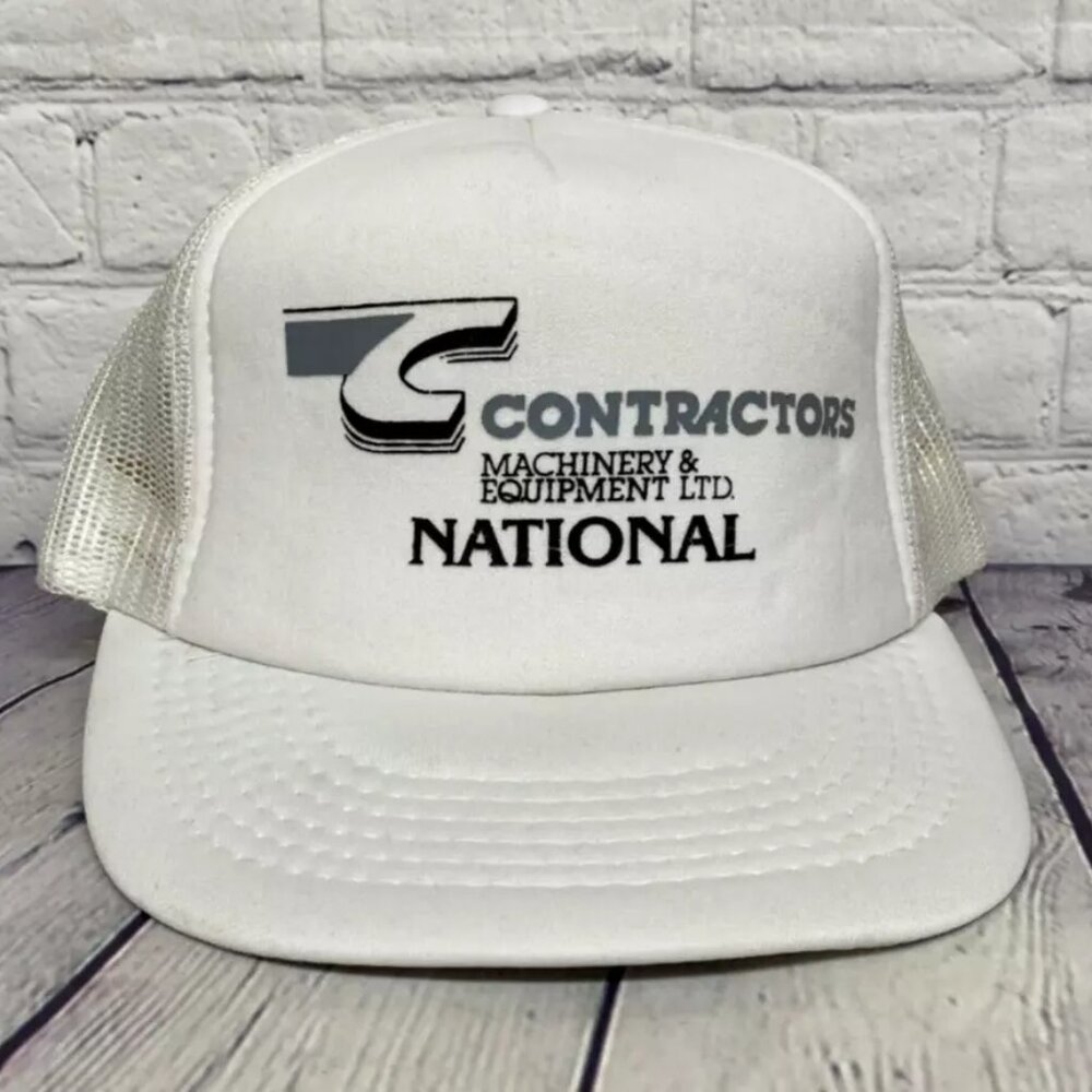 Vintage Contractors Machinery & Equipment Ltd. National Trucker Hat Mesh Cap
